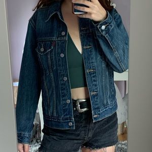 Levi’s Ex BF Trucker Jacket